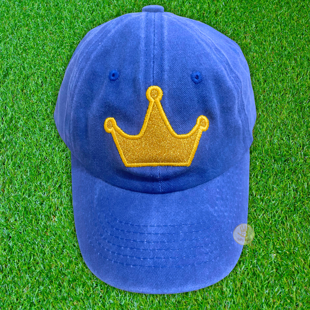 Gold Glitter Crown Hat for Girl